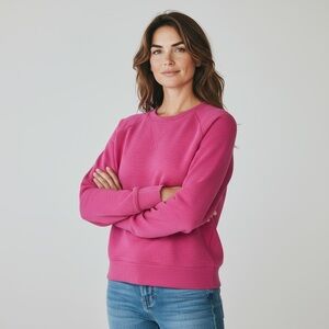 Dear Scarlett Fuchsia Sweatshirt